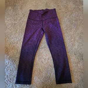 Purple Capri Leggings
